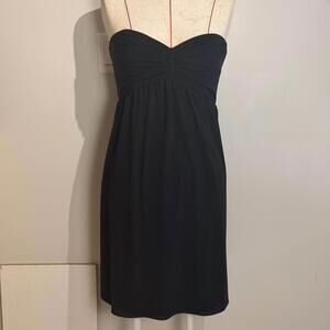 David Meister Strapless Black Cocktail Dress Women's 12 Formal